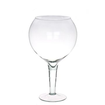 Gin Tonic Goblet XXL DANSON made of glass, clear, 13"/33cm, Ø5.5"/14cm, Ø7"/19cm