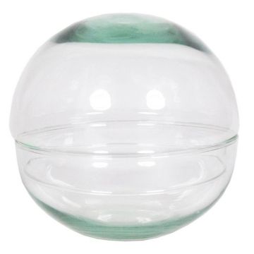 Glass ball terrarium BRYSON, transparent, 4.7"/12 cm, Ø 4.7"/12 cm