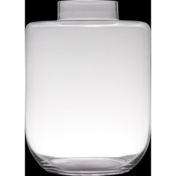 Glass vase ARANYA, clear, 16"/40cm, Ø12"/30cm