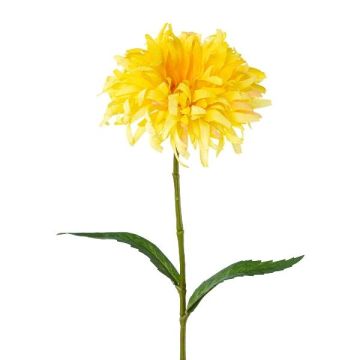 Artificial gerbera SUNGER, yellow, 18"/45cm