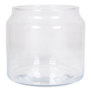 Lantern glass MARIETTE, transparent, 6.7"/17 cm, Ø 7.5"/19,1 cm