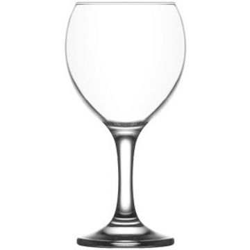 Wine glass BELISON, clear, 16cm, Ø6,8cm, 26 cl