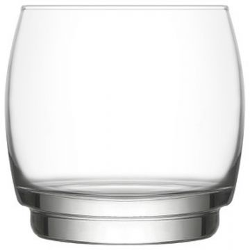 Water glass MAIKO, stackable, clear, 8cm, Ø7,5cm, 32,5cl