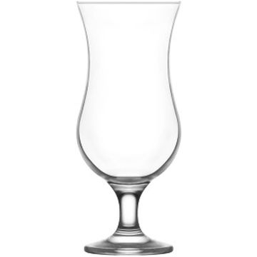 Hurricane cocktail glass NANNY with foot, clear, 7.7"/19,5cm, Ø3.1"/8cm, 460ml