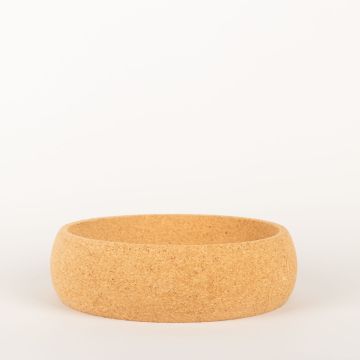 Cork bowl RAUDEL made of agglomerated cork, natural, 3.3"/8,5cm, Ø12"/29,5cm