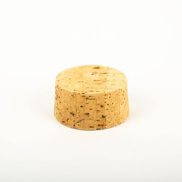 Barrel cork ALMEDA made of natural cork, light-coloured, 1.2"/3cm, Ø2.2"/5,5/2.4"/6cm
