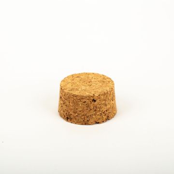 Barrel cork SERILDA made of agglomerated cork, natural, 1"/2,5cm, Ø1.8"/4,5/2"/5cm