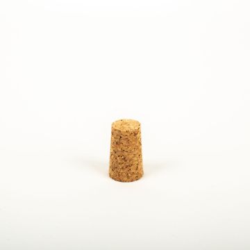 Pointed cork stopper SERILDA made of agglomerated cork, natural, 1.3"/3,2cm, Ø0.7"/1,7/0.8"/2,1cm Pointed cork stopper SERILDA made of agglomerated cork, natural, 1.3"/3,2cm, Ø0.7"/1,7/0.8"/2,1cm