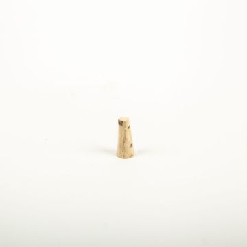 Pointed cork stopper ALMEDA made of natural cork, light-coloured, 0.7"/1,8cm, Ø0.2"/0,5/0.3"/0,8cm Pointed cork stopper ALMEDA made of natural cork, light-coloured, 0.7"/1,8cm, Ø0.2"/0,5/0.3"/0,8cm