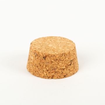 Barrel cork SERILDA made of agglomerated cork, natural, 1.2"/3cm, Ø2.2"/5,5/2.6"/6,5cm
