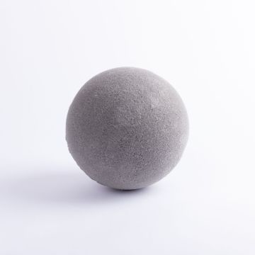 Flower foam ball DEINA for artificial flowers, grey, Ø6"/15cm