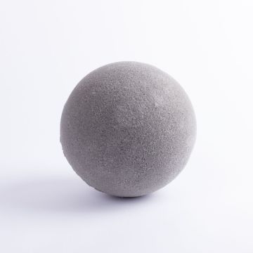 Flower foam ball DEINA for artificial flowers, grey, Ø7"/17,5cm