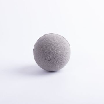 Flower foam ball DEINA for artificial flowers, grey, Ø3.5"/9cm