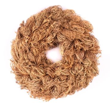 Dried wreath Dill flowers NADALU, natural, Ø10"/25cm