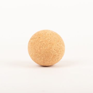 Cork ball MEDORA made of agglomerated cork, natural, Ø0.8"/2cm