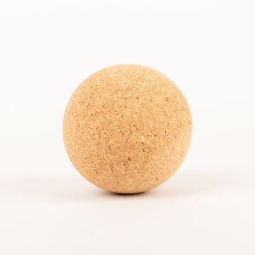 Cork ball MEDORA made of agglomerated cork, natural, Ø2"/5cm