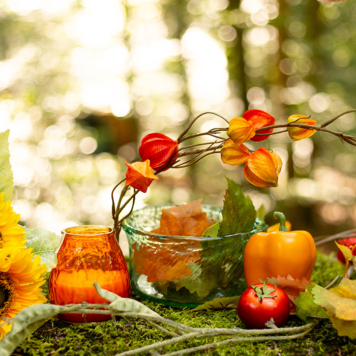 Autumn garlands