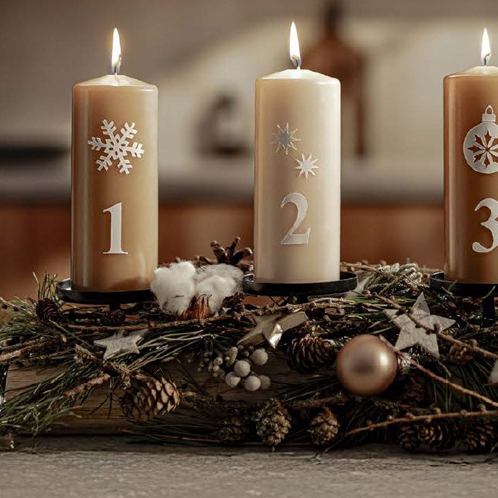Advent candles