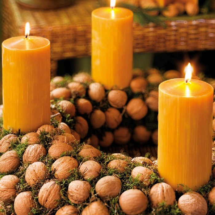 Beeswax candles