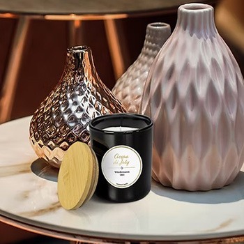 Candles in a glass