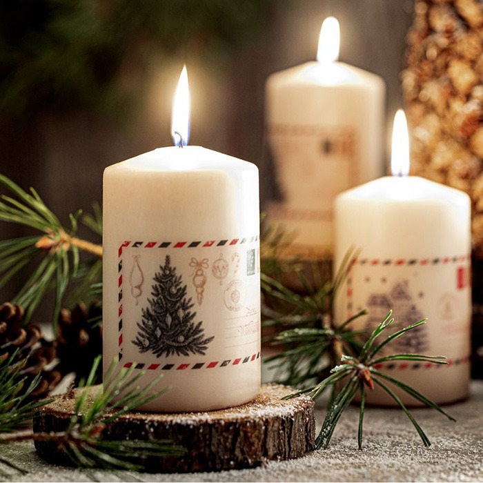 Christmas candles