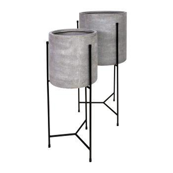 Flower pots with stands