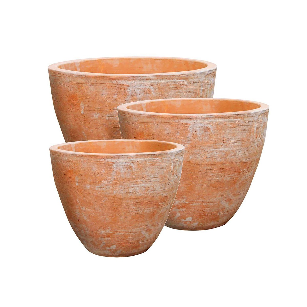 Outdoor flower pots